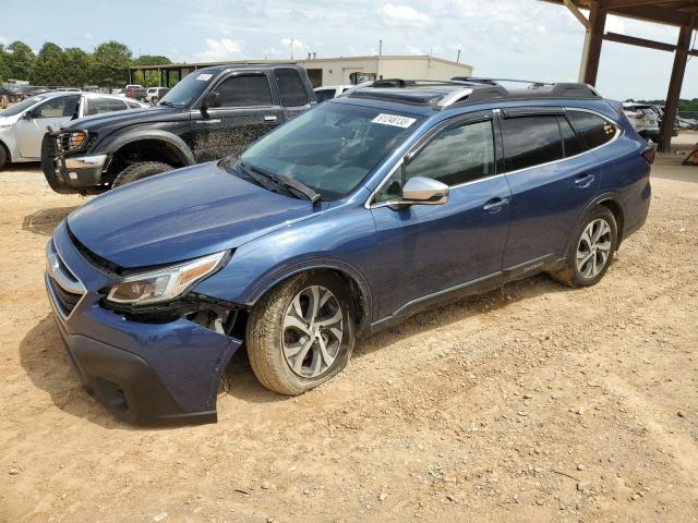 4S4BTGPD7L3216864 - 2020 SUBARU OUTBACK TOURING LDL BLUE photo 1