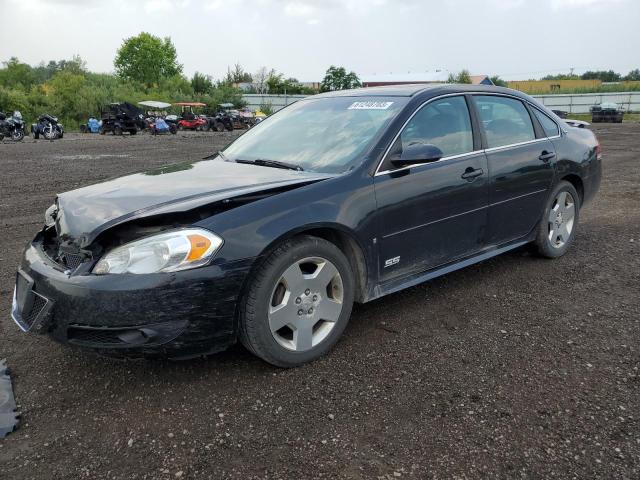 2G1WD57C491136721 - 2009 CHEVROLET IMPALA SS BLACK photo 1