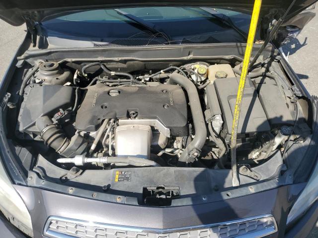 1G11J5SXXDF169527 - 2013 CHEVROLET MALIBU LTZ ნაცრისფერი ფოტო 11