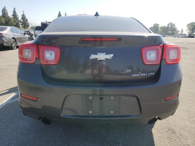 1G11J5SXXDF169527 - 2013 CHEVROLET MALIBU LTZ ნაცრისფერი ფოტო 6