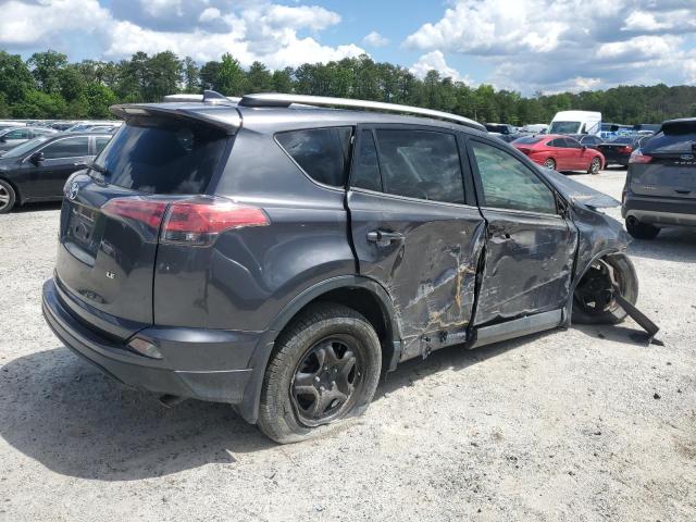 JTMZFREV8JJ753236 - 2018 TOYOTA RAV4 LE GRAY photo 3