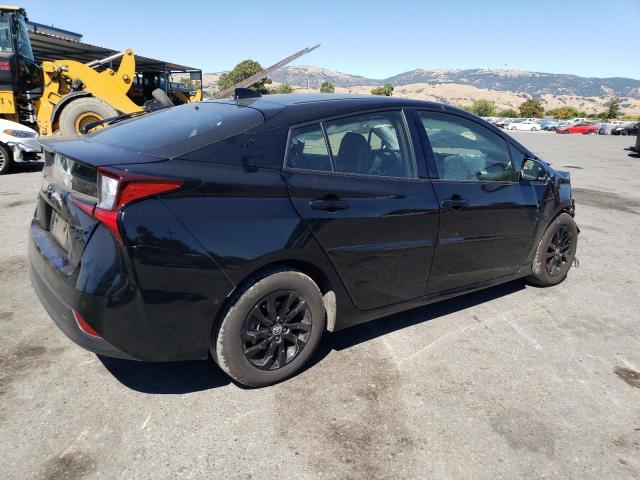 JTDL9MFU8N3037579 - 2022 TOYOTA PRIUS LE BLACK photo 3