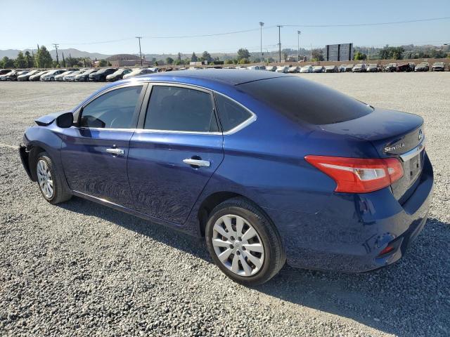 3N1AB7AP6GY259288 - 2016 NISSAN SENTRA S BLUE photo 2