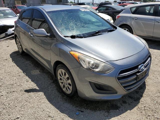 KMHD35LH3GU318216 - 2016 HYUNDAI ELANTRA GT GRAY photo 4