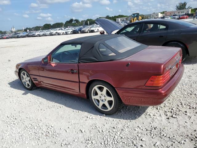 WDBFA67F1VF153476 - 1997 MERCEDES-BENZ SL 500 RED photo 2