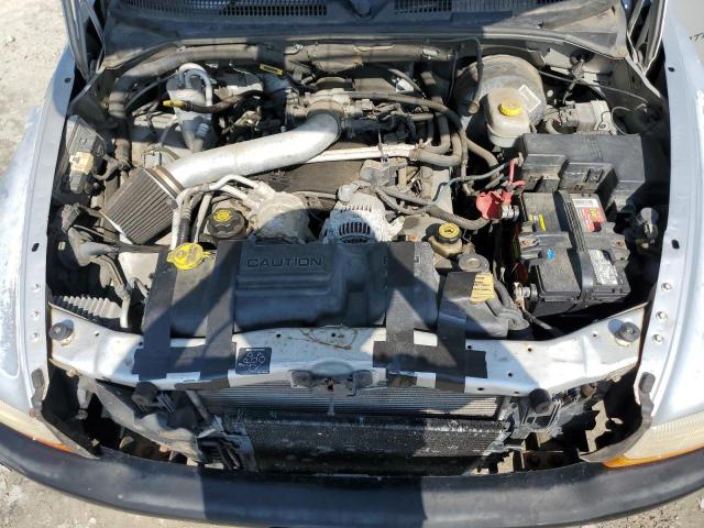 1B7HL38N22S558564 - 2002 DODGE DAKOTA QUAD SPORT SILVER photo 12