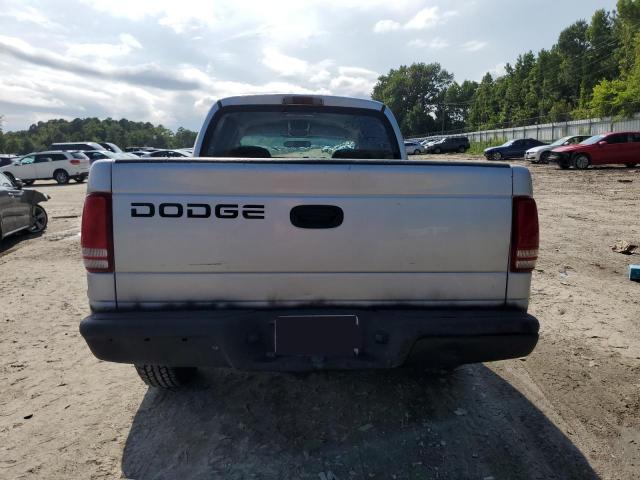 1B7HL38N22S558564 - 2002 DODGE DAKOTA QUAD SPORT SILVER photo 6