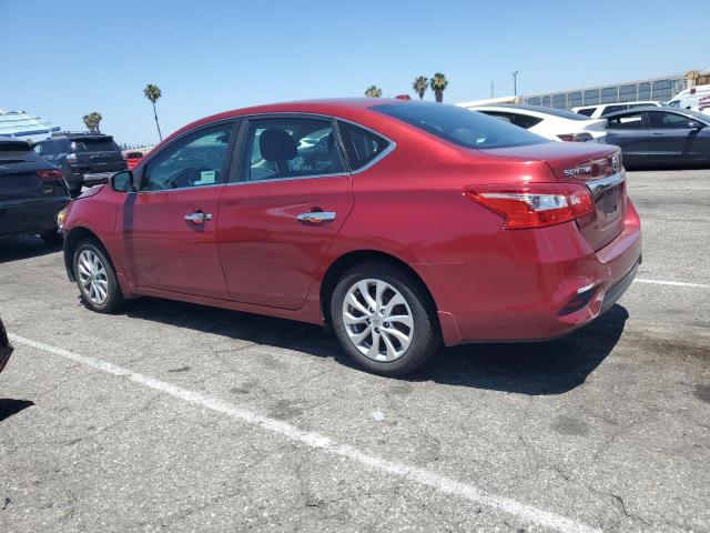 3N1AB7APXKY271940 - 2019 NISSAN SENTRA S RED photo 2