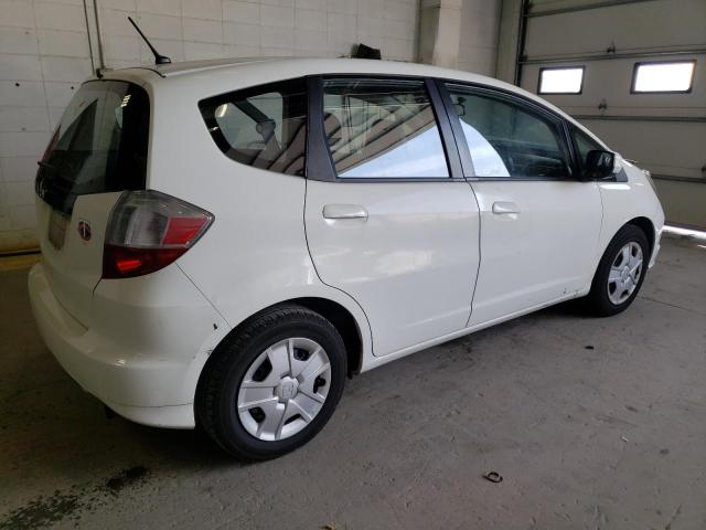 JHMGE8H38DC069194 - 2013 HONDA FIT WHITE photo 3