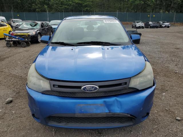 1FAHP3GN1BW118114 - 2011 FORD FOCUS SES BLUE photo 5