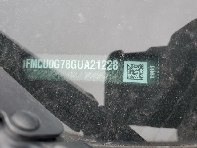 1FMCU0G78GUA21228 - 2016 FORD ESCAPE SE SILVER photo 13