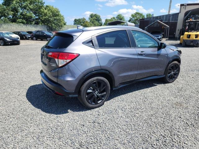 3CZRU6H15NM744283 - 2022 HONDA HR-V SPORT GRAY photo 3