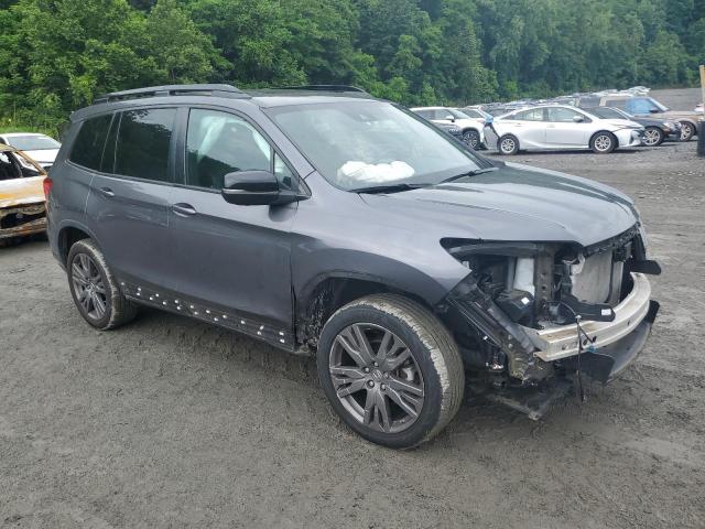 5FNYF8H54MB009534 - 2021 HONDA PASSPORT EXL رمادي صورة 4