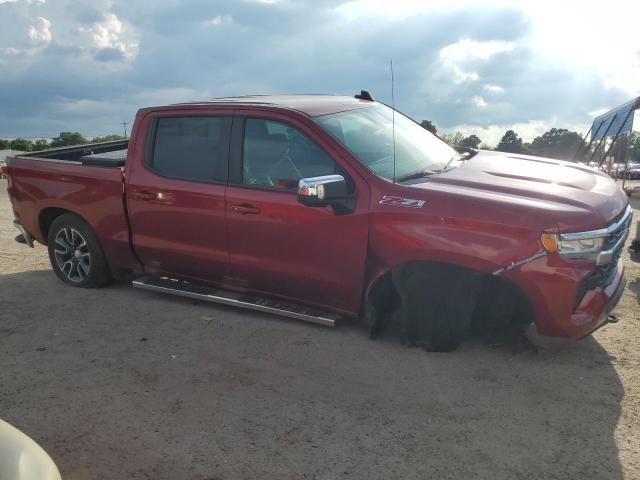 1GCUDDEDXNZ502834 - 2022 CHEVROLET SILVERADO K1500 LT RED photo 4