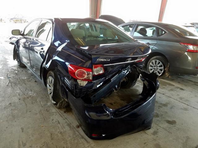 5YFBU4EE5DP166969 - 2013 TOYOTA COROLLA BASE  photo 3