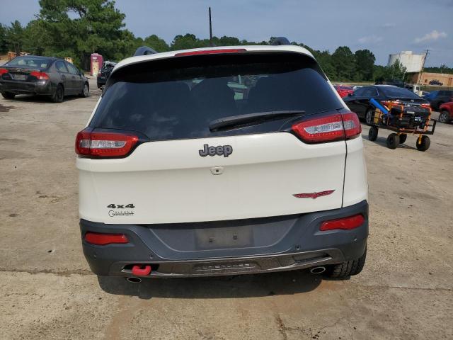 1C4PJMBX0JD610455 - 2018 JEEP CHEROKEE TRAILHAWK WHITE photo 6