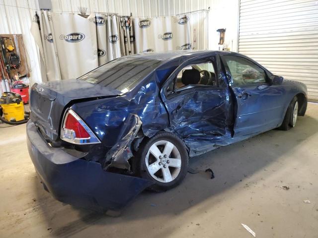 3FAHP07197R104158 - 2007 FORD FUSION SE BLUE photo 3