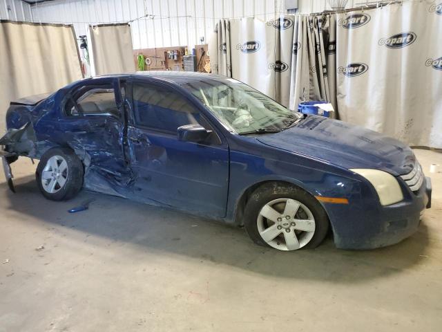 3FAHP07197R104158 - 2007 FORD FUSION SE BLUE photo 4