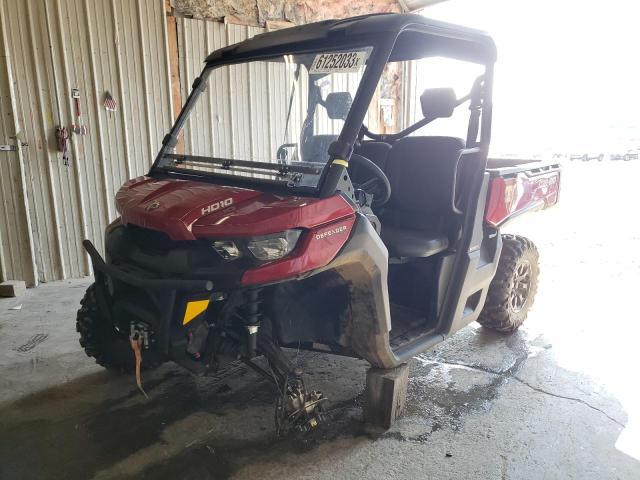 3JBUKAP42KK003765 - 2019 CAN-AM DEFENDER XT HD10 RED photo 2