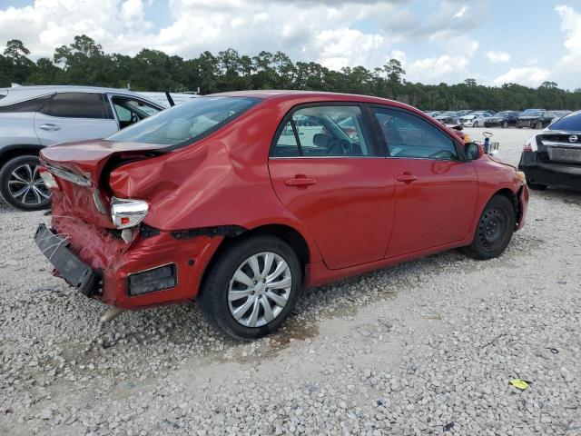 5YFBU4EE6DP187524 - 2013 TOYOTA COROLLA BASE RED photo 3