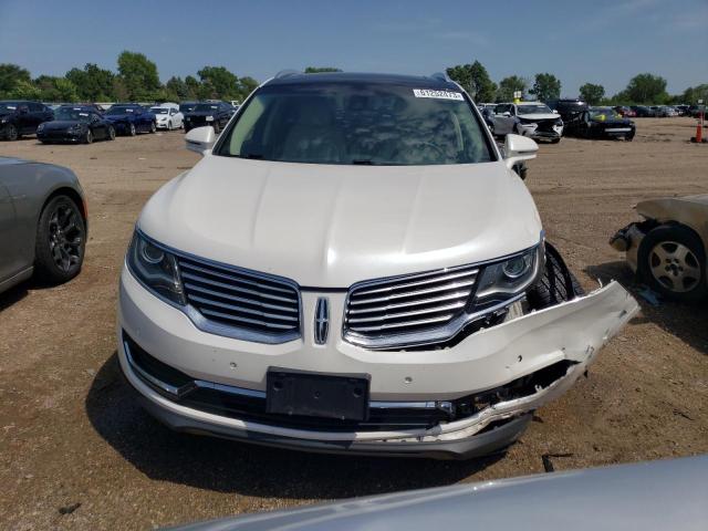 2LMPJ8LP9HBL25310 - 2017 LINCOLN MKX RESERVE WHITE photo 5