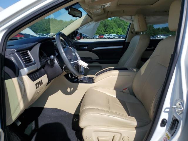 5TDKKRFH5GS185609 - 2016 TOYOTA HIGHLANDER XLE WHITE photo 7