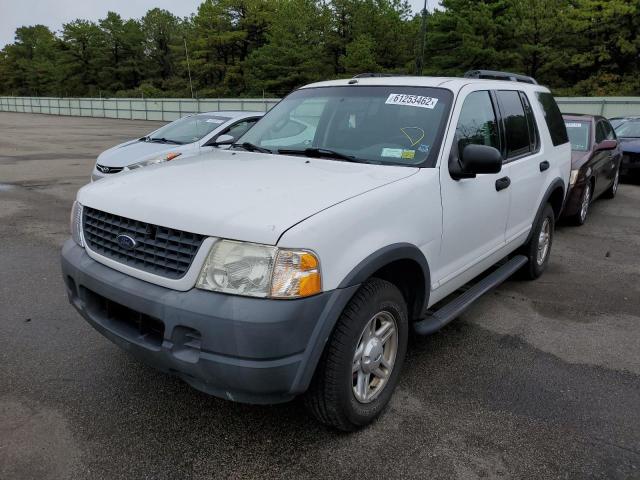 1FMDU72K03UC18798 - 2003 FORD EXPLORER XLS WHITE photo 2