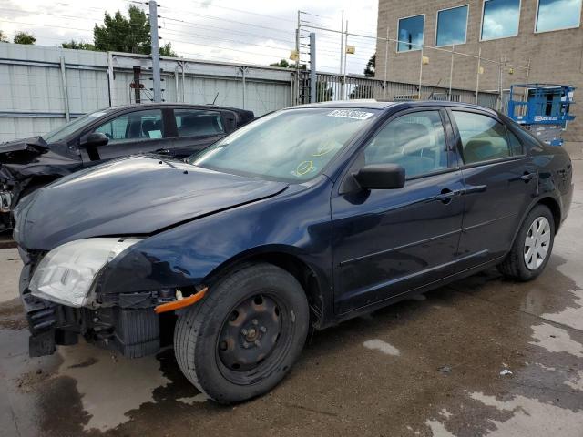 3FAHP06Z18R221631 - 2008 FORD FUSION S BLUE photo 1