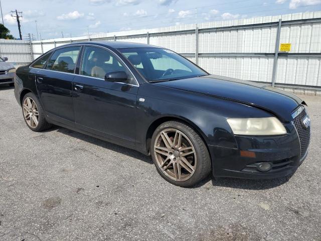 WAUDH74FX8N005803 - 2008 AUDI A6 3.2 QUATTRO BLACK photo 4