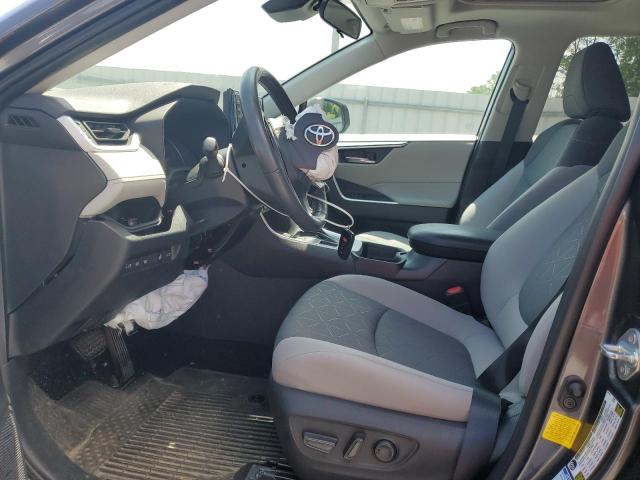 2T3P1RFV3MC230234 - 2021 TOYOTA RAV4 XLE GRAY photo 7