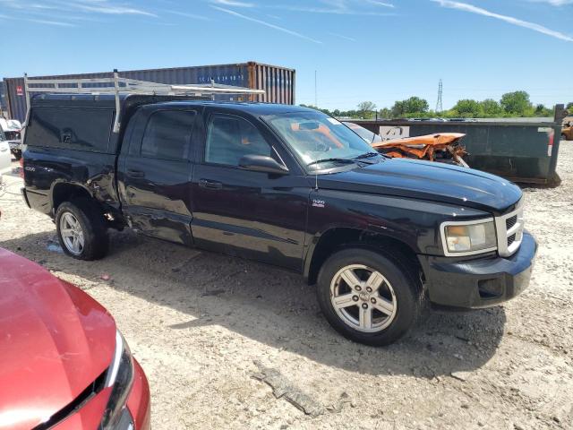 1D7RW3GP9BS638755 - 2011 DODGE DAKOTA SLT BLACK photo 4