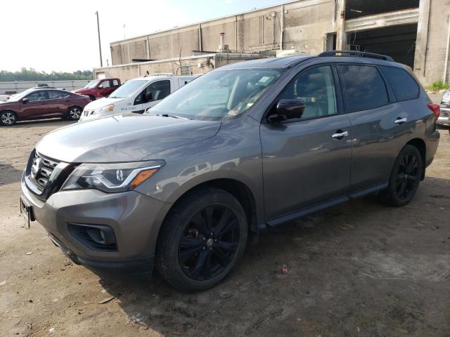 5N1DR2MM2JC642084 - 2018 NISSAN PATHFINDER S GRAY photo 1