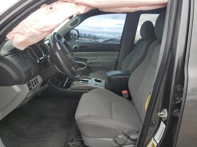 3TMLU4EN3FM182862 - 2015 TOYOTA TACOMA DOUBLE CAB Сұр фото 7