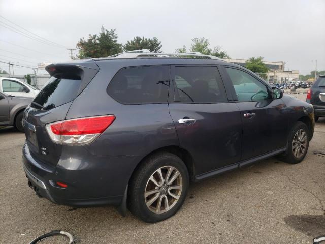 5N1AR2MM2DC615281 - 2013 NISSAN PATHFINDER S BLUE photo 3