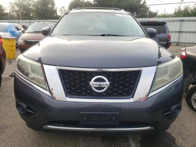 5N1AR2MM2DC615281 - 2013 NISSAN PATHFINDER S BLUE photo 5