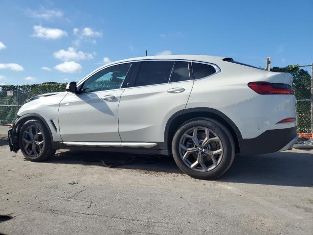 5UX2V1C02M9H22519 - 2021 BMW X4 XDRIVE30I WHITE photo 2