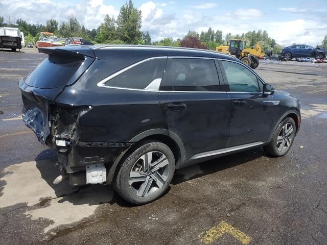 KNDRHDLGXR5235375 - 2024 KIA SORENTO EX BLACK photo 3
