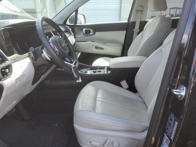 KNDRHDLGXR5235375 - 2024 KIA SORENTO EX BLACK photo 7