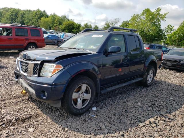 1N6AD07W77C423151 - 2007 NISSAN FRONTIER CREW CAB LE BLUE photo 1