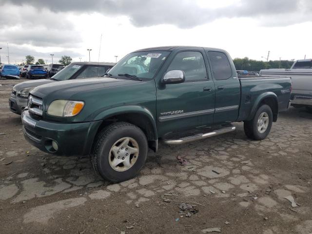 5TBRT34164S451982 - 2004 TOYOTA TUNDRA ACCESS CAB SR5 GREEN photo 1