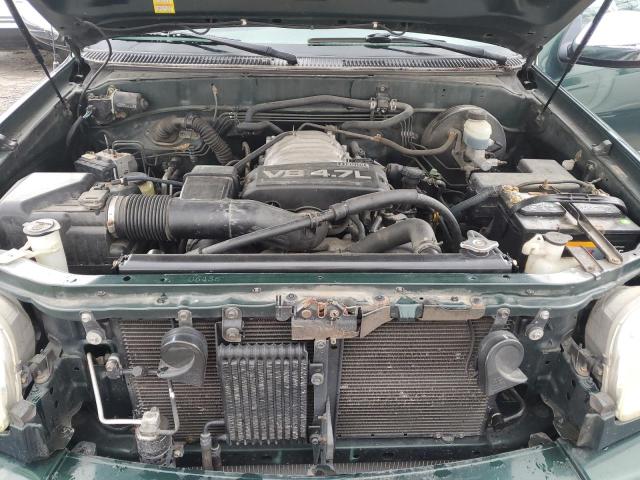 5TBRT34164S451982 - 2004 TOYOTA TUNDRA ACCESS CAB SR5 GREEN photo 11