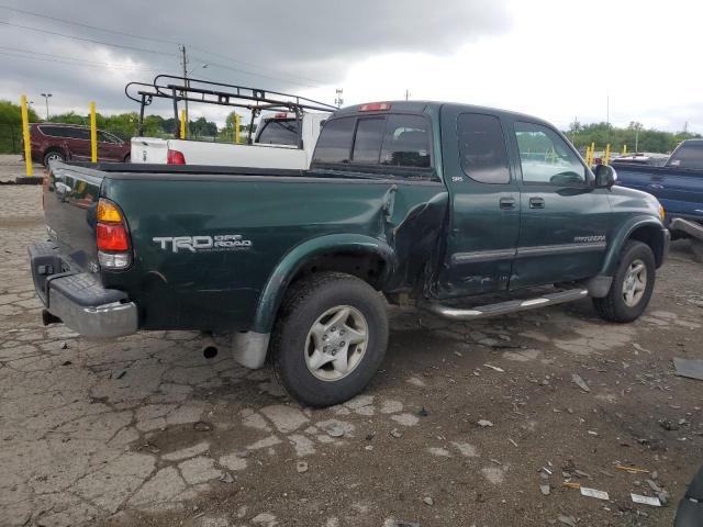 5TBRT34164S451982 - 2004 TOYOTA TUNDRA ACCESS CAB SR5 GREEN photo 3