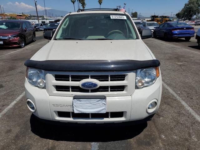 1FMCU5K31AKB91791 - 2010 FORD ESCAPE HYBRID WHITE photo 5