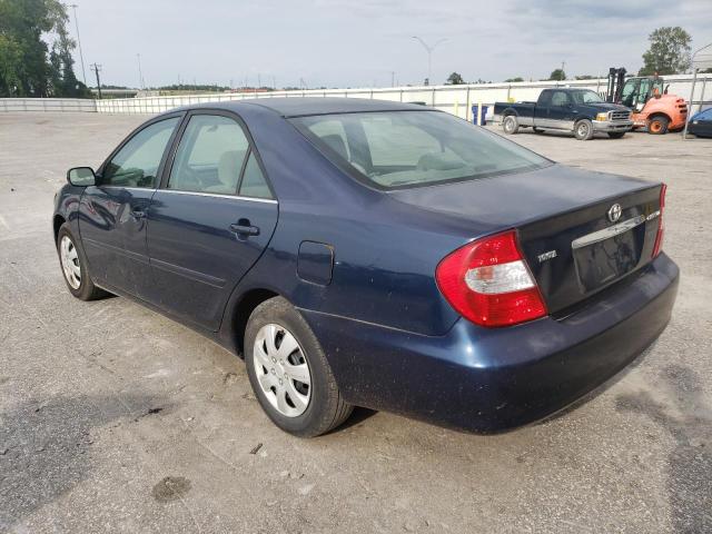 4T1BE32K44U338473 - 2004 TOYOTA CAMRY LE BLUE photo 2