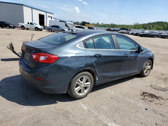 1G1BH5SE2H7243117 - 2017 CHEVROLET CRUZE LT BLUE photo 3