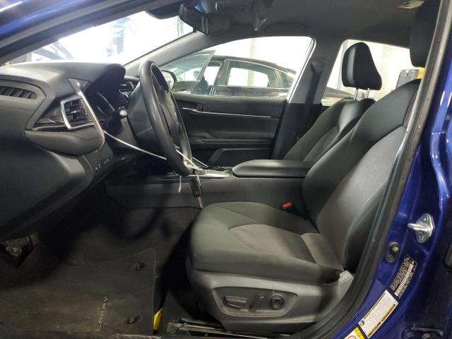 JTNB11HK2J3007853 - 2018 TOYOTA CAMRY L BLUE photo 7
