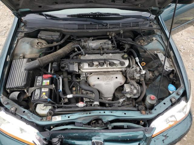 JHMCG56452C015349 - 2002 HONDA ACCORD LX GREEN photo 11