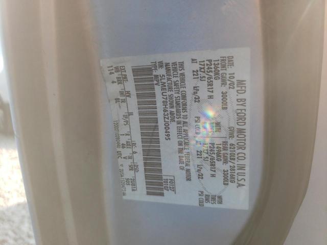 5LMEU78H63ZJ00495 - 2003 LINCOLN AVIATOR 奶油色 照片 13