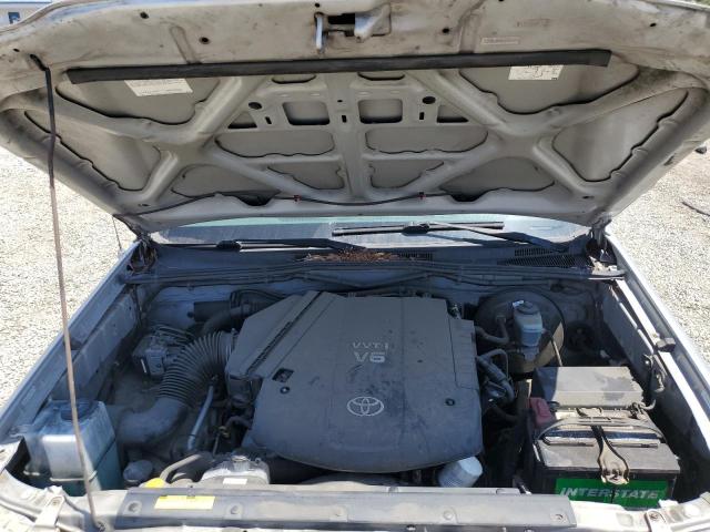 5TETU62N05Z047131 - 2005 TOYOTA TACOMA PRERUNNER ACCESS CAB SILVER photo 11