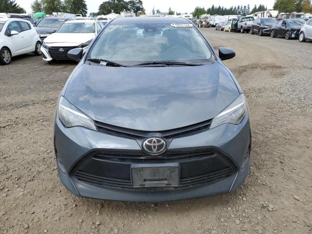 2T1BPRHE6KC222852 - 2019 TOYOTA COROLLA LE GRAY photo 5